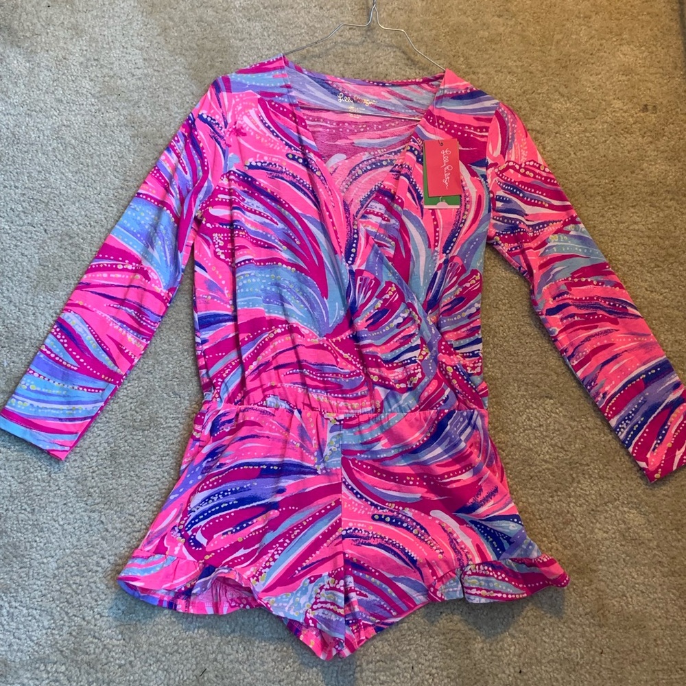 Girls Lilly Pulitzer romper - NWT - size xl/12/14